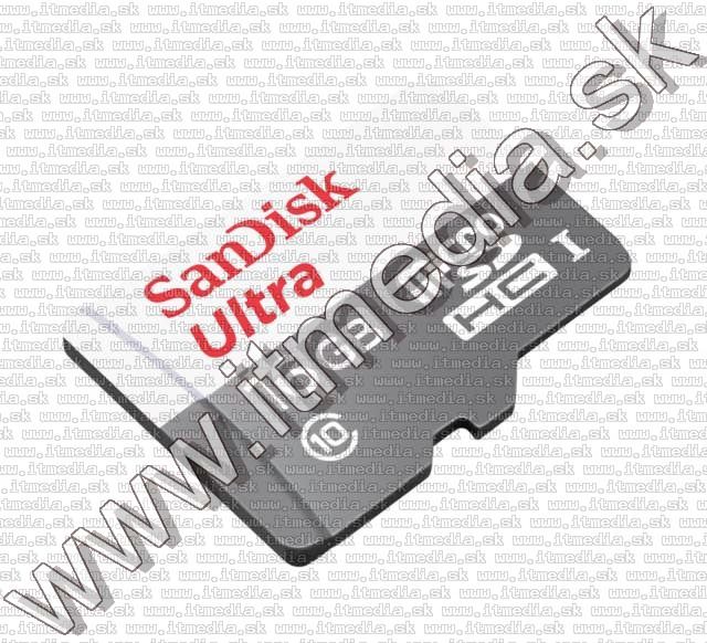 Image of Sandisk microSD-HC kártya 16GB UHS-I U1 *Mobile Ultra CLASS10 Androidhoz* 48MB/s (IT11343)
